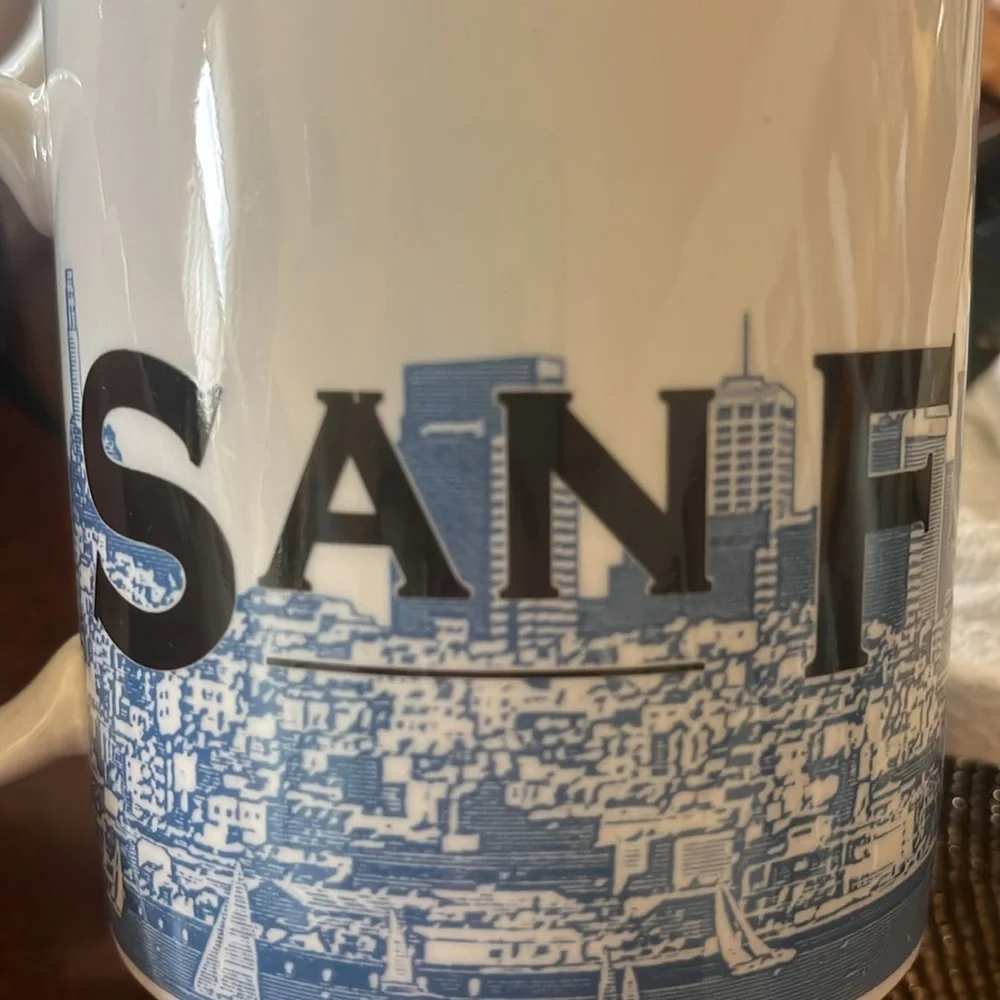Starbucks Sacramento and San Francisco City Mugs